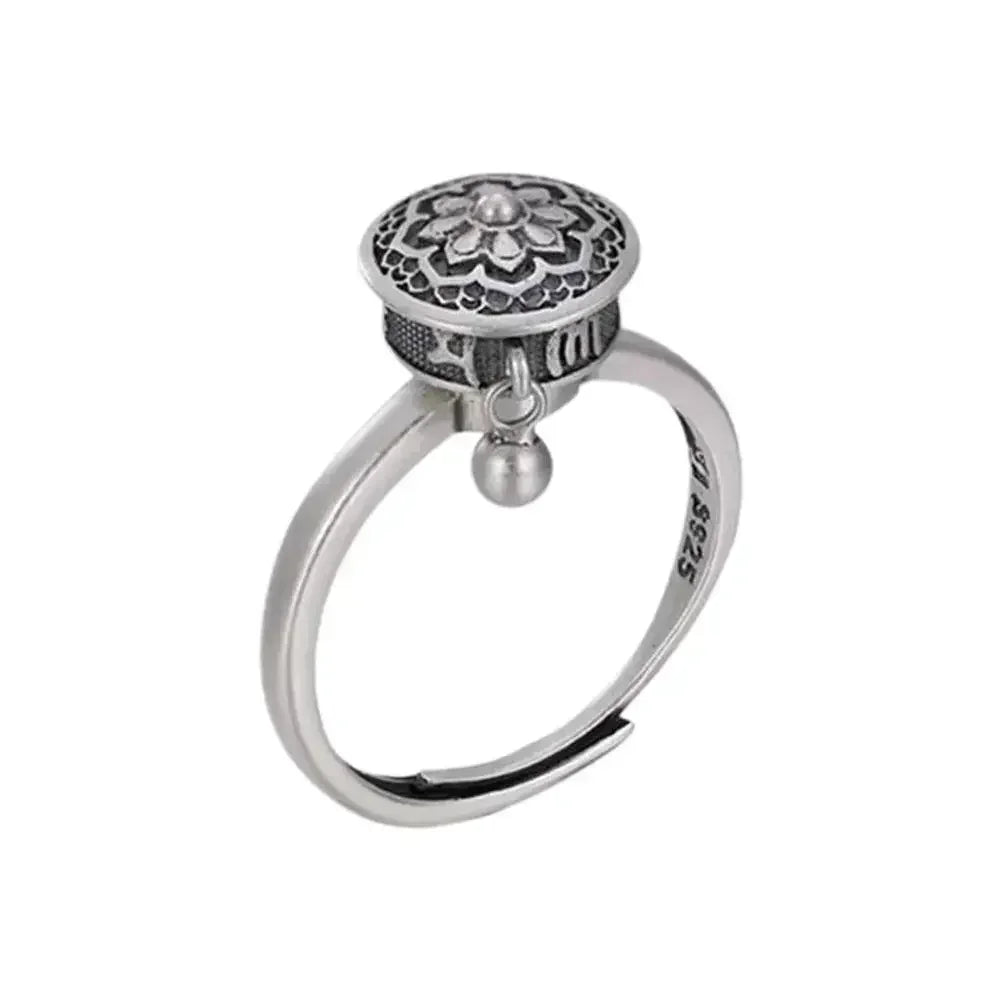 Anneau Anti-stress Style Retro. /// Traditional Anxiety Relief Ring (Adjustable)