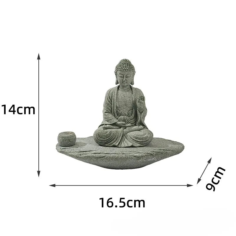 Statue porte encens de Buddha pour la méditation. /// incense statue for meditation
