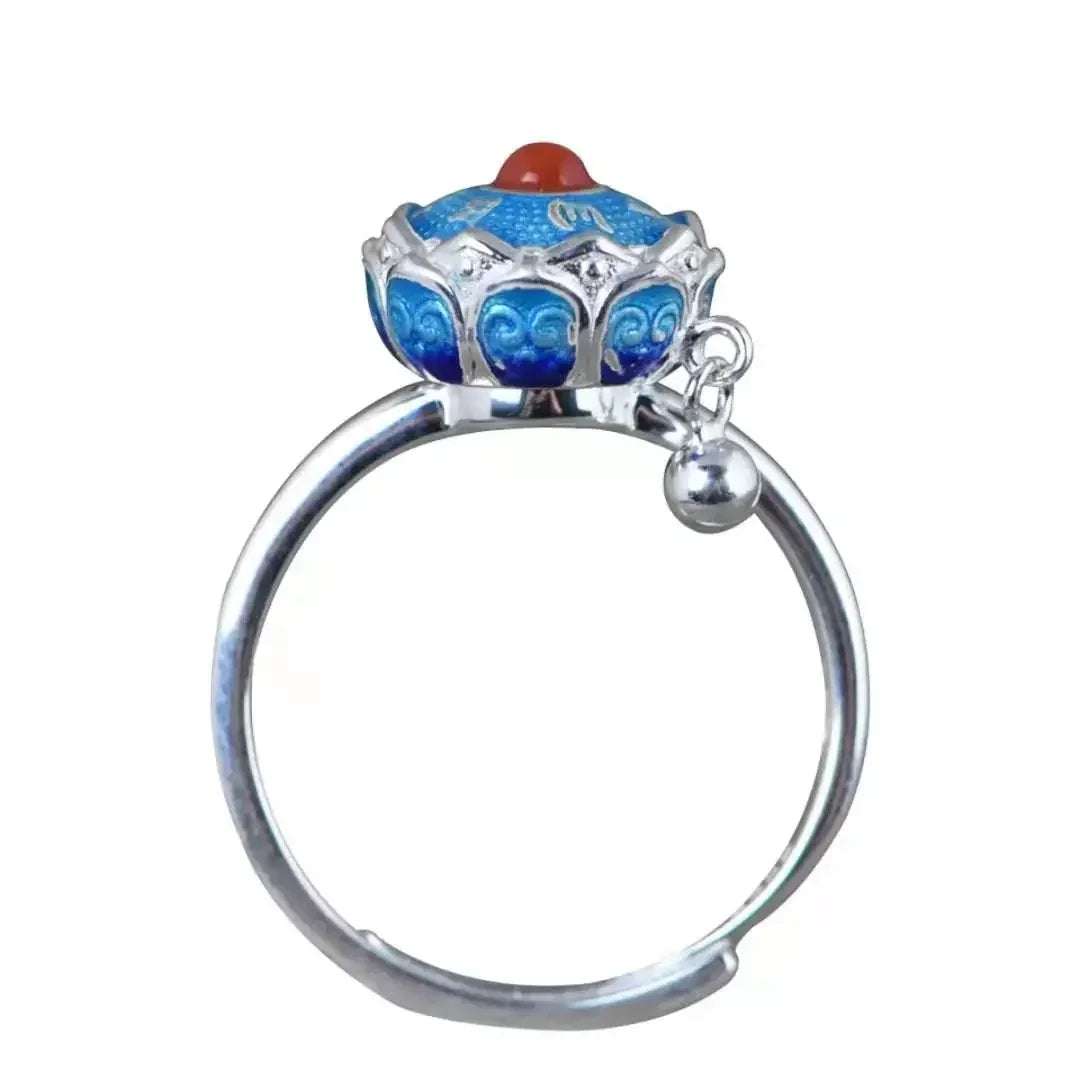 Anneau Anti-stress Style Retro.    ///   Traditional Anxiety Relief Ring (Adjustable)