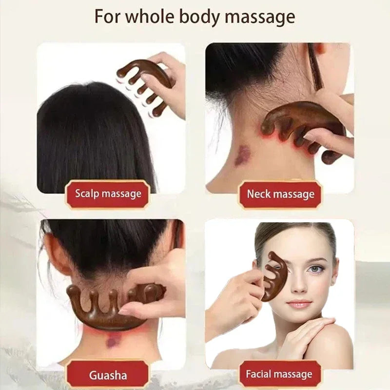 Outil de massage pour la tête.   ///   Head Massager
