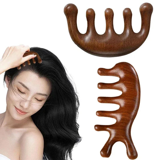 Outil de massage pour la tête.   ///   Head Massager