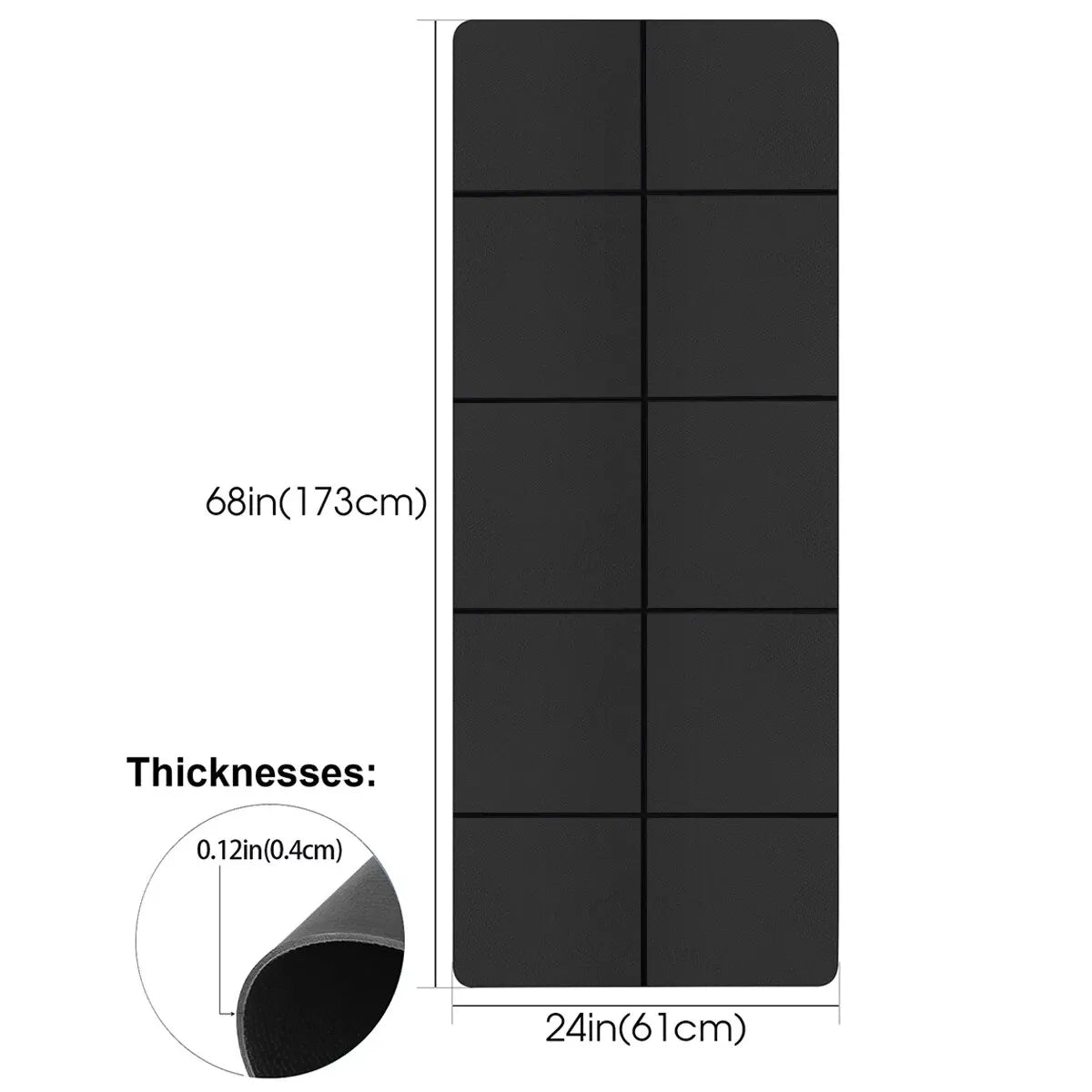 Tapis d’exercices Yoga/Pilates/Fitness.   ///   Exercise mat Yoga/Pilates/Fitness