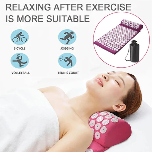 Tapis a coussins massants (Compression)   ///   Massaging cushions mat