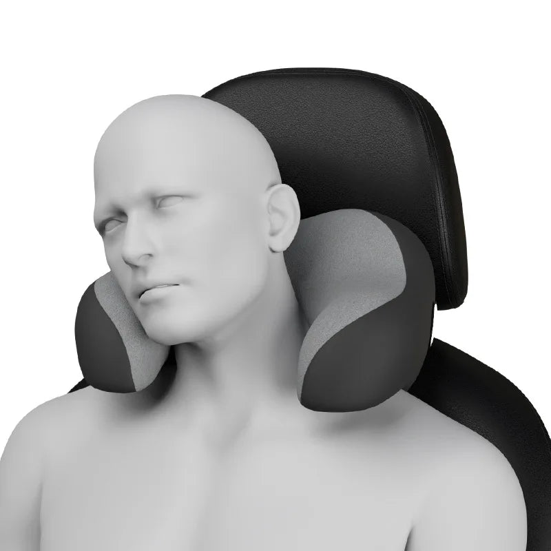 Oreiller de voiture a memoire de forme( reduction du stress)   ///   Shape memory car pillow ( Stress reduction)