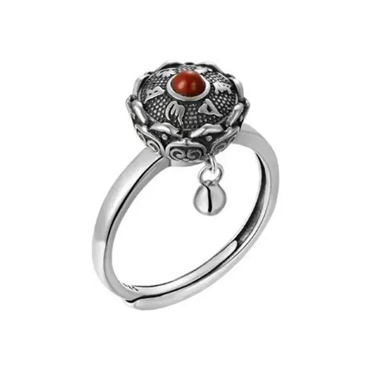 Anneau Anti-stress Style Retro.    ///   Traditional Anxiety Relief Ring (Adjustable)