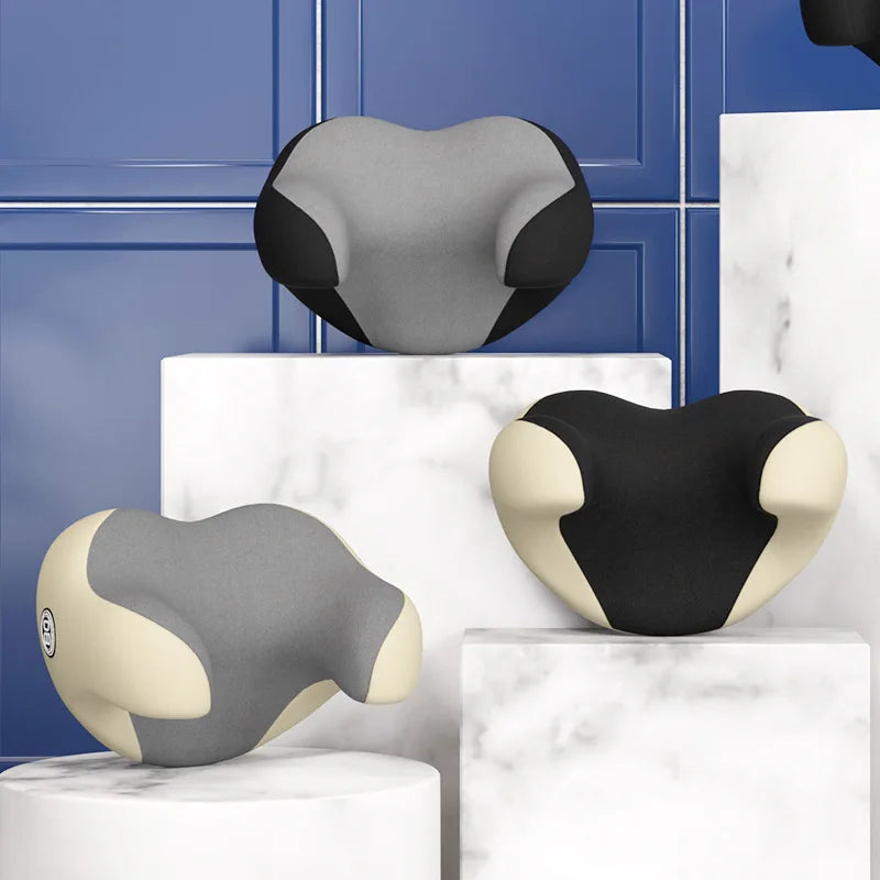 Oreiller de voiture a memoire de forme( reduction du stress)   ///   Shape memory car pillow ( Stress reduction)