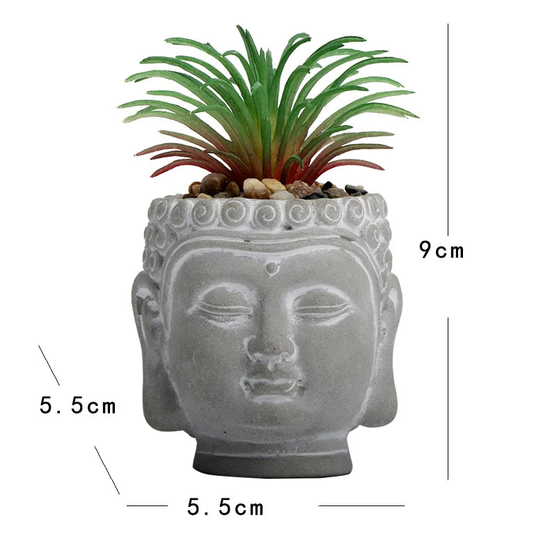 Decorations Buddha pour petites plantes intérieures ou extérieures.  ///   Buddha decorations for indoor or outdoor little plants