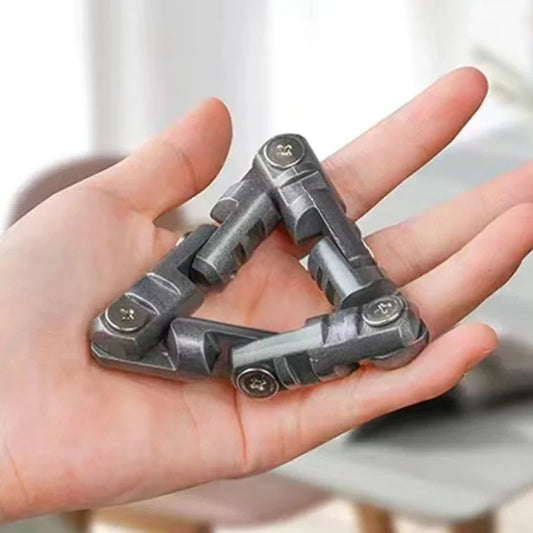Chaine infinie anti-stress.   ///   Antistress Infinite Flip Chain
