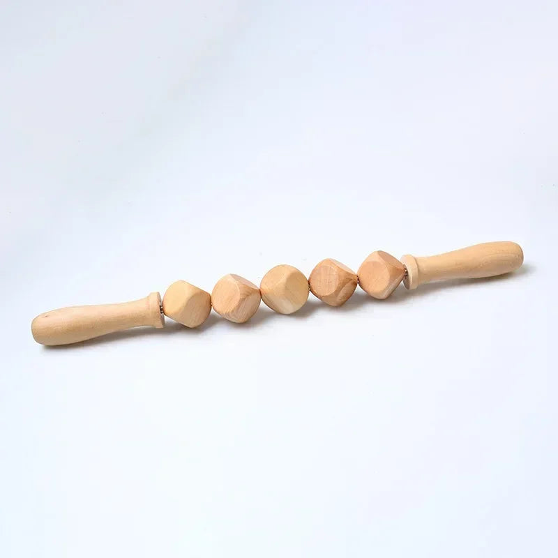 Outils de massage en bois manuel type rouleaux.   ///   Wooden Massage Tools