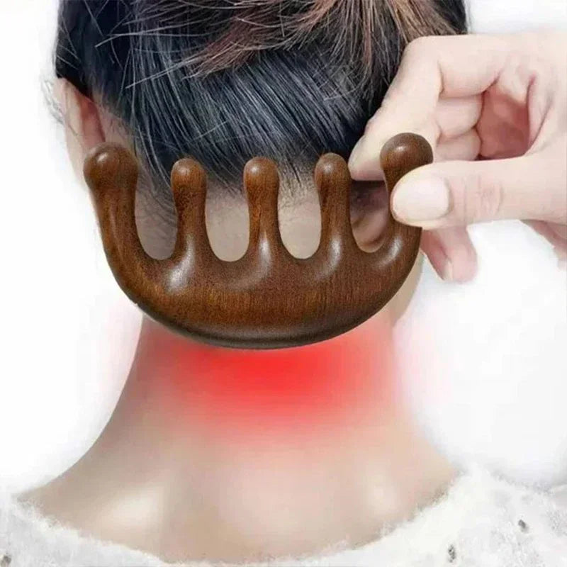 Outil de massage pour la tête.   ///   Head Massager