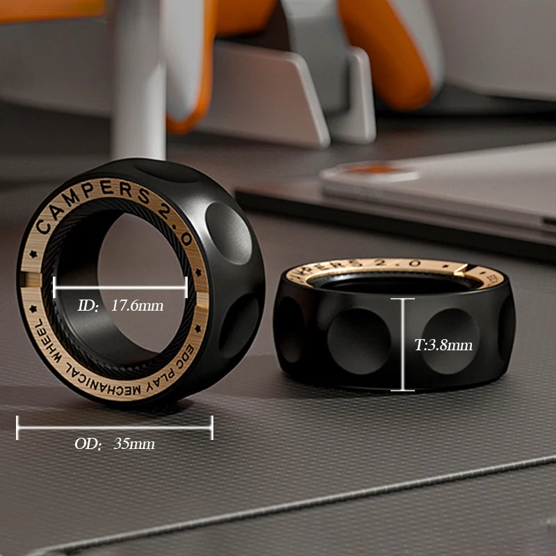 Anneau Magnétique Anti-stress (Anti Anxiété)    ///    Magnetic Ring for Stress Relieve (Anti-Anxiety)
