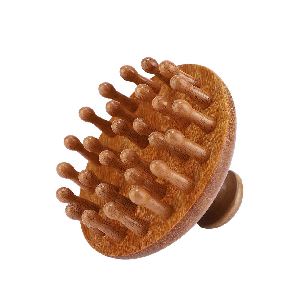 Outil de massage multi-fonction en bois.   ///   Multi-Functional Wood Massager
